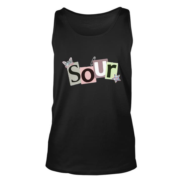 Sour Floral Logo Unisex Tank Top