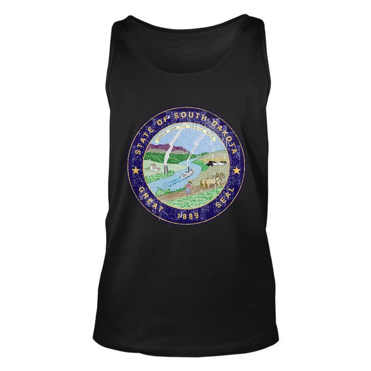 South Dakota Seal Tshirt Unisex Tank Top