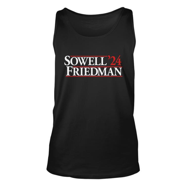 Sowell Friedman 24 Funny Election Unisex Tank Top