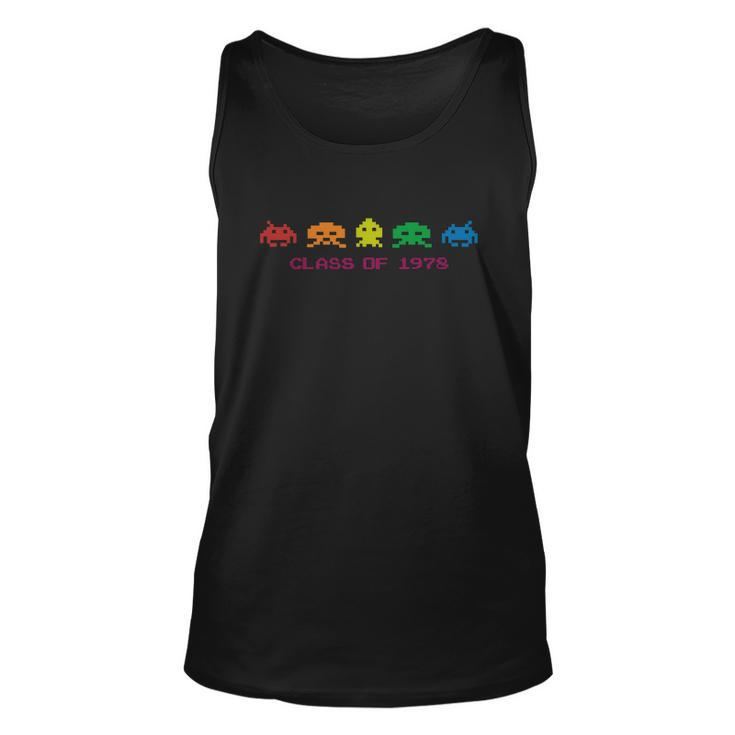 Space Invaders Class Of 1978 Tshirt Unisex Tank Top