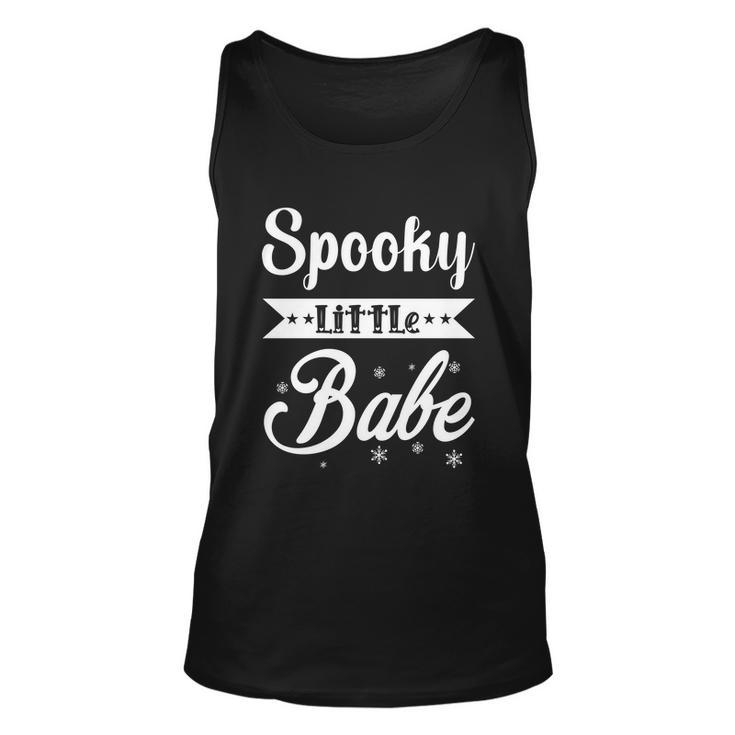 Spooky Babe Funny Halloween Quote Unisex Tank Top