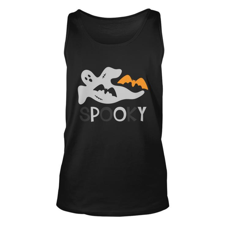 Spooky Ghost Funny Halloween Quote V2 Unisex Tank Top