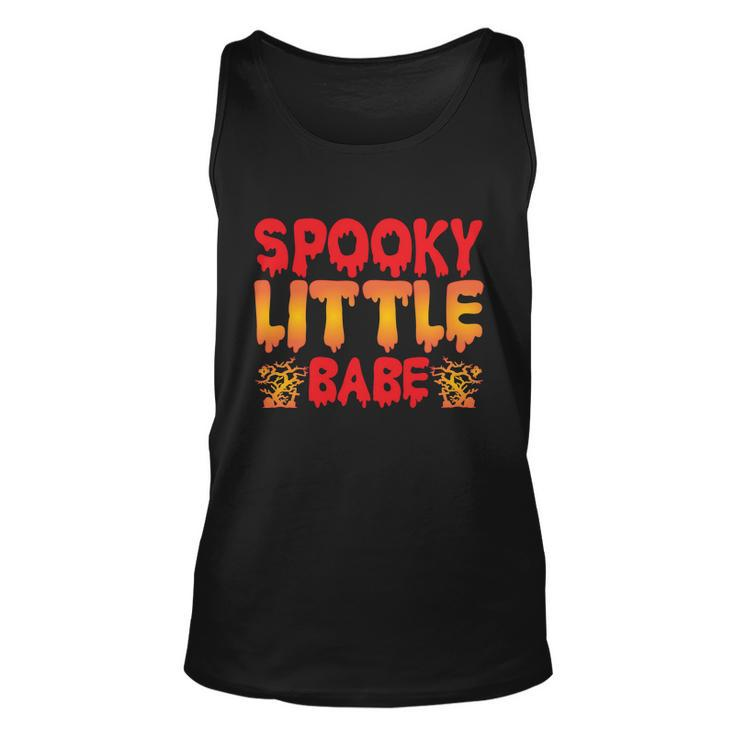 Spooky Little Babe Halloween Quote V2 Unisex Tank Top