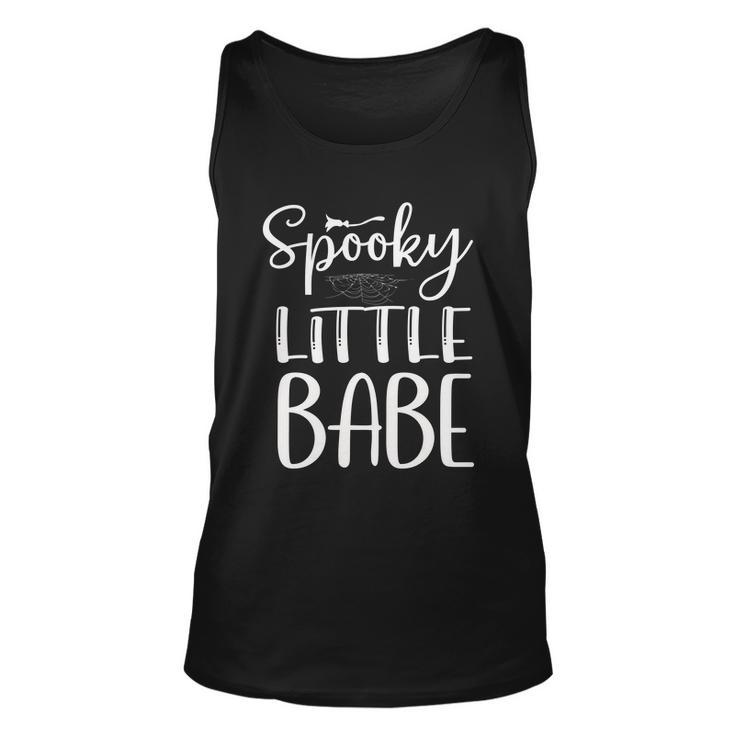 Spooky Little Babe Halloween Quote V3 Unisex Tank Top