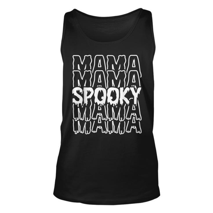 Spooky Mama Halloween Family Matching  V2 Unisex Tank Top