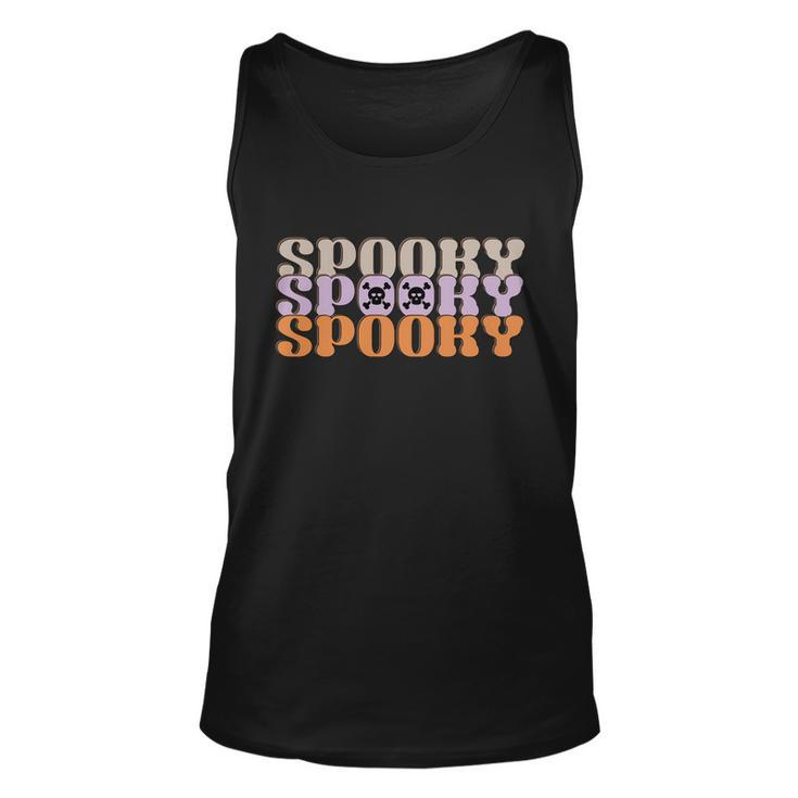 Spooky Spooky Spooky Halloween Quote V2 Unisex Tank Top
