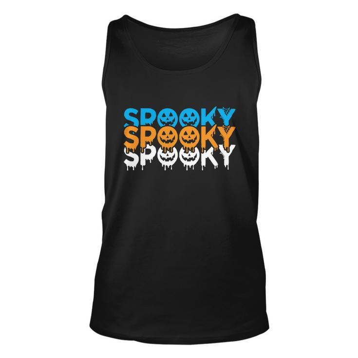 Spooky Spooky Spooky Halloween Quote V4 Unisex Tank Top