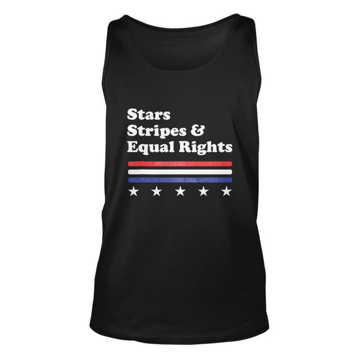 Stars Stripes And Equal Rights Funny 4Th Of July V2 Unisex Tank Top