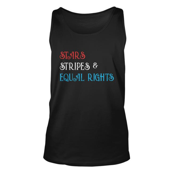Stars Stripes And Equal Rights Pro Roe Pro Choice  Unisex Tank Top