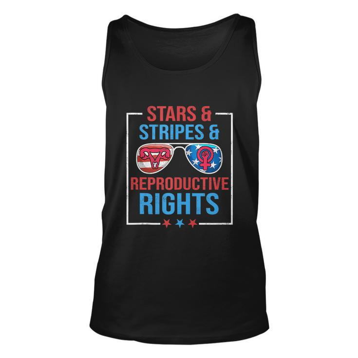 Stars Stripes And Reproductive Rights 4Th Of July Girl Unisex Tank Top
