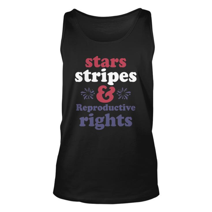Stars Stripes Reproductive Rights Patriotic 4Th Of July Fireworks Tank Top