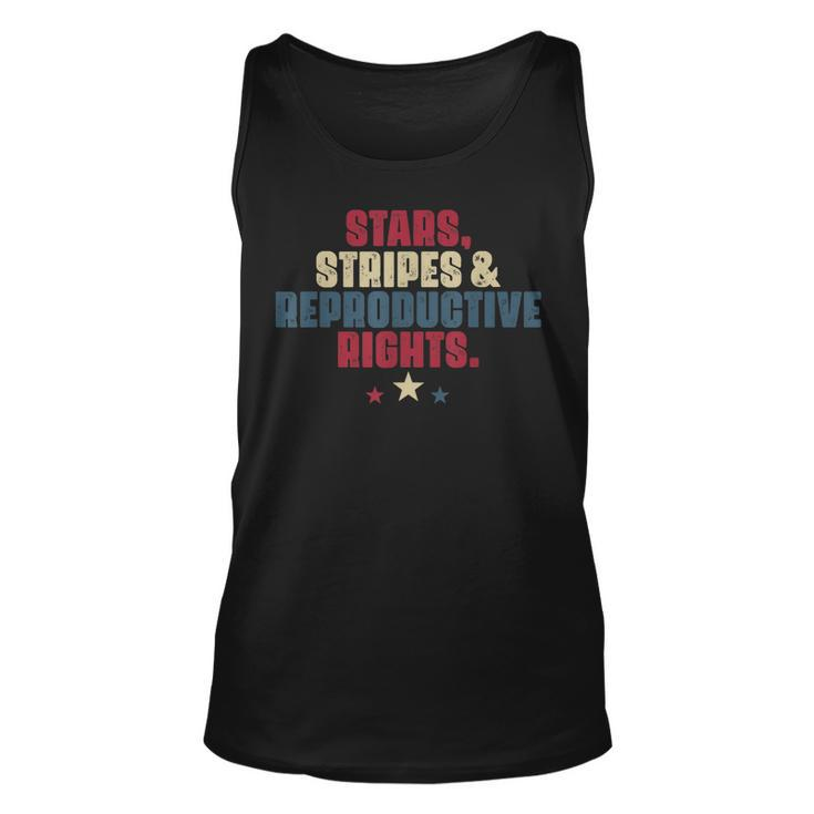 Stars Stripes Reproductive Rights Patriotic 4Th Of July  V2 Unisex Tank Top