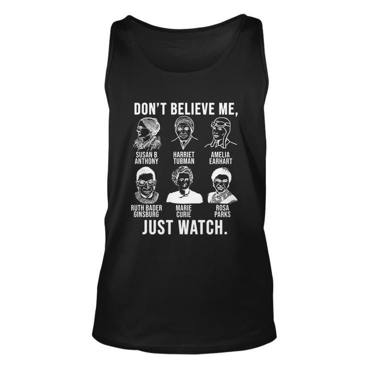 Strong Historical Women Cool Gift Feminist Woman Power Gift Unisex Tank Top