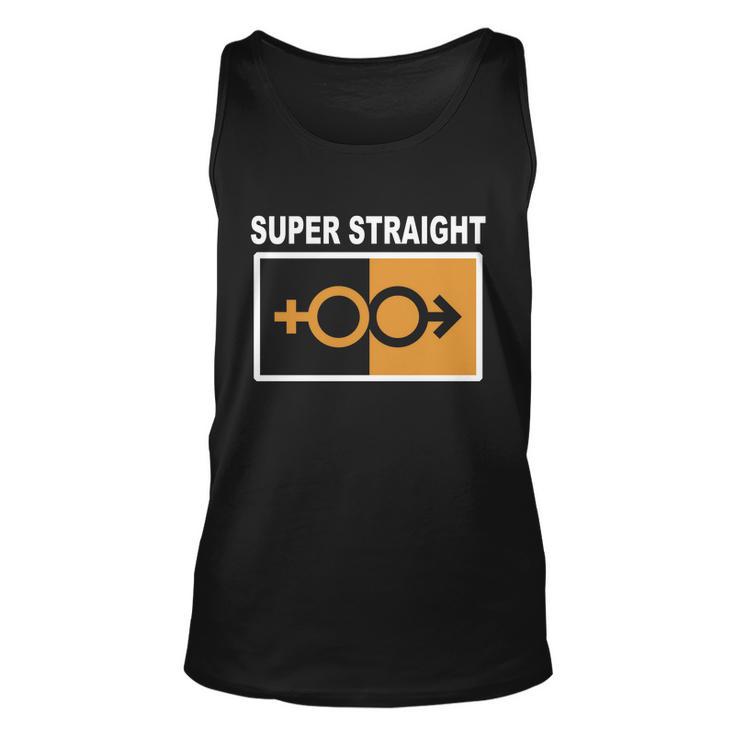 Super Straight Pride Bar Style Unisex Tank Top