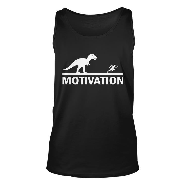 T-Rex Motivation Unisex Tank Top