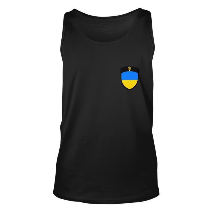 Tactical Shield Support 5 11 Ukraine Volodymyr Zelenskyy Trident Military Tshirt Unisex Tank Top