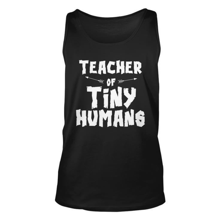 Teacher Of Tiny Humans Unisex Tank Top