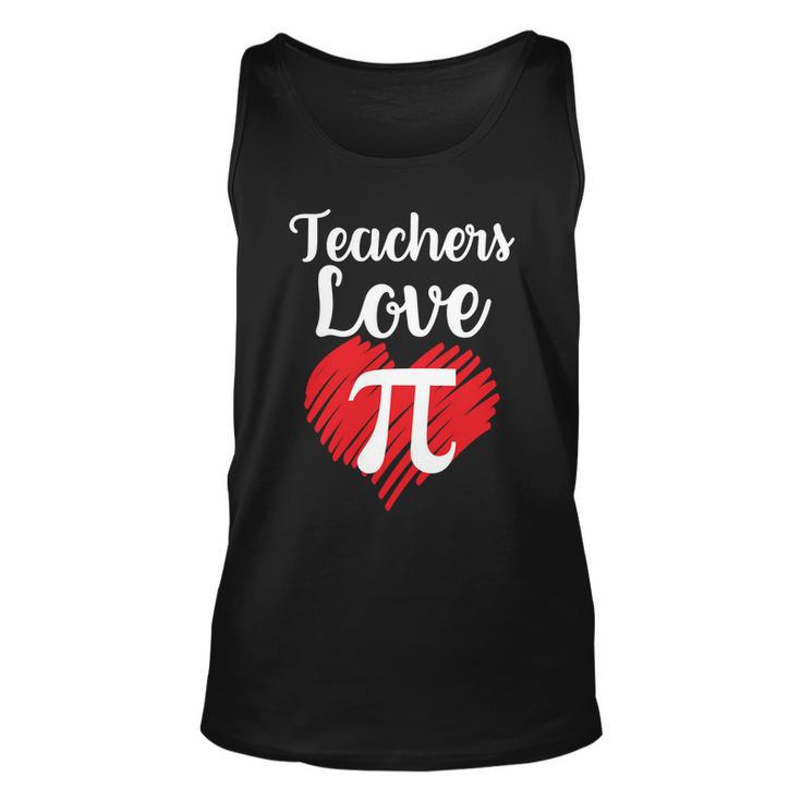 Teachers Love Pi V2 Unisex Tank Top