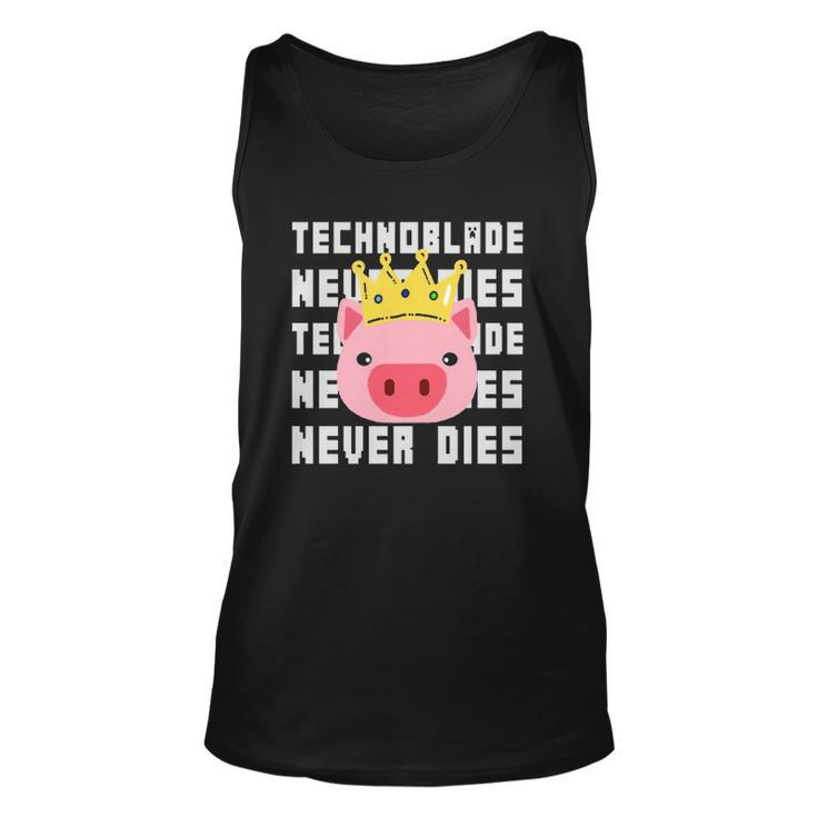 Technoblade Never Dies  Technoblade  Dream Smp Gift Unisex Tank Top