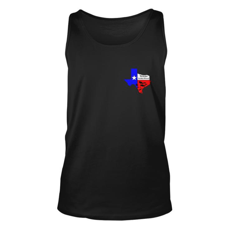 Texas Scuba Divers Tshirt Unisex Tank Top