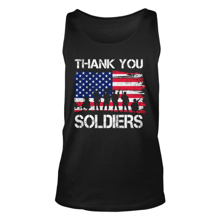 Thank You Soldiers Tshirt Unisex Tank Top