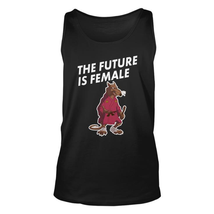 The Future Is Female Funny Splinter Meme Unisex Tank Top