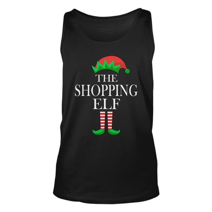 The Shopping Elf Family Matching Christmas Tshirt Unisex Tank Top