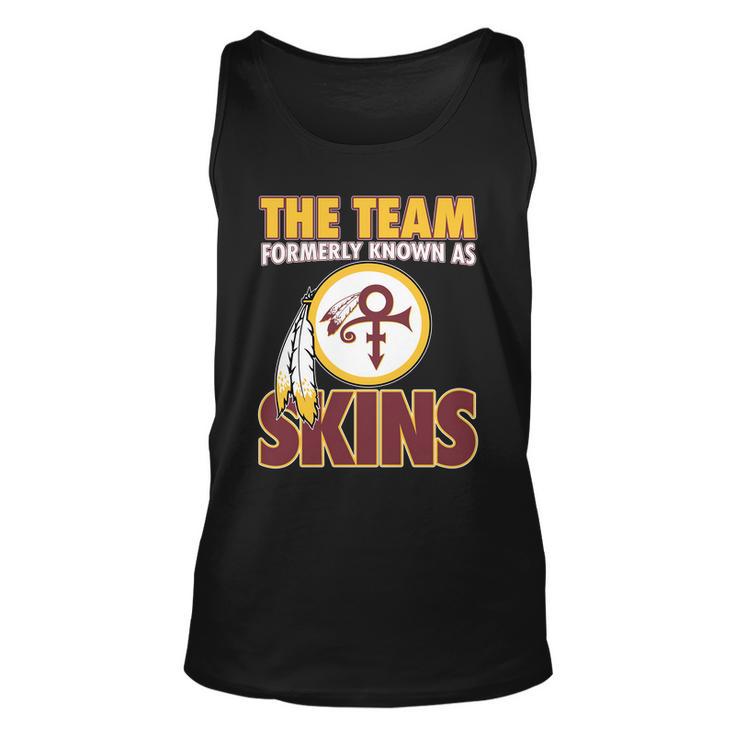 The Team Formerly Known As Skins Washington Football Team Unisex Tank Top