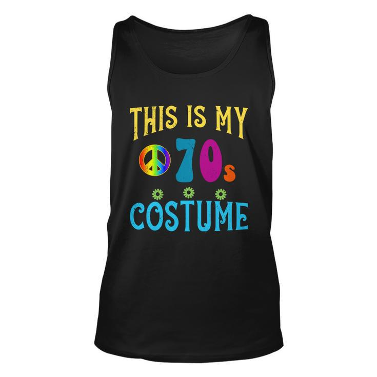 This Is My 70S Costume Tshirt Unisex Tank Top
