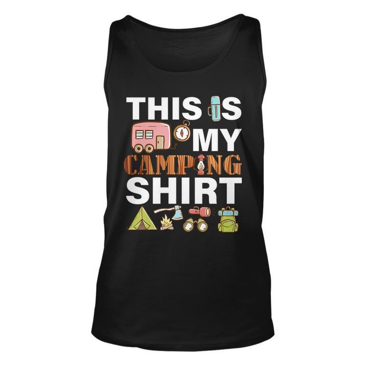 This Is My Camping Funny Tshirt Unisex Tank Top