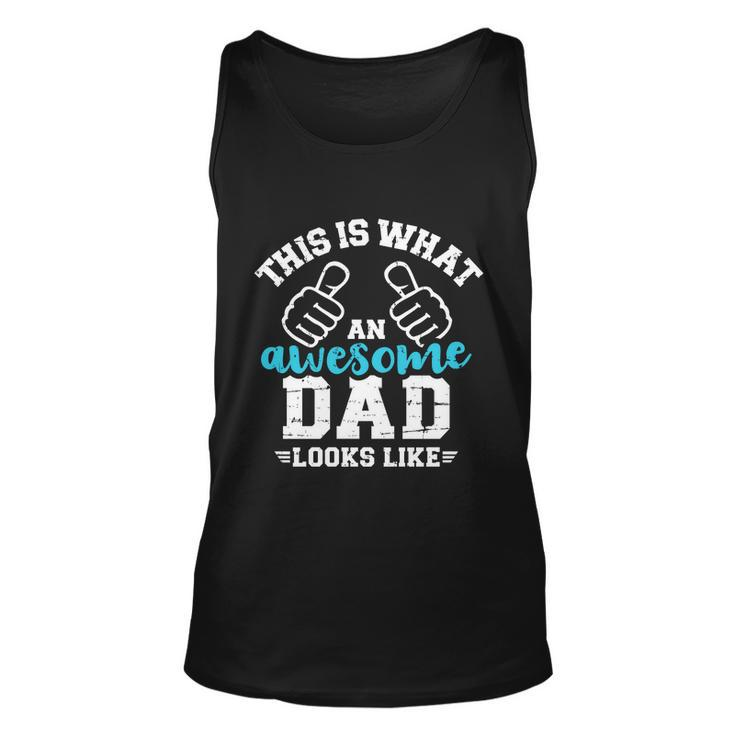 This Is What A Cool Dad Looks Like Gift Unisex Tank Top