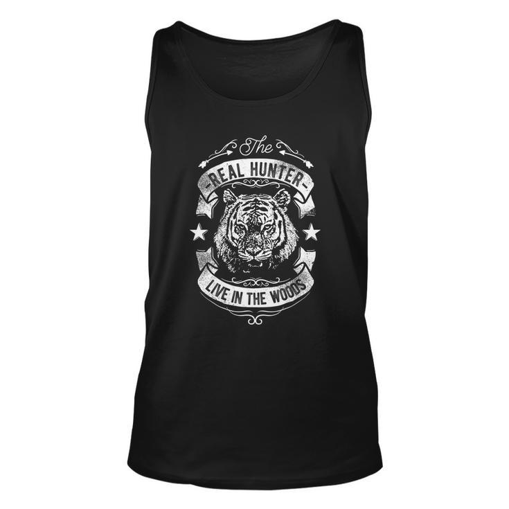 Tiger The Real Hunter Unisex Tank Top