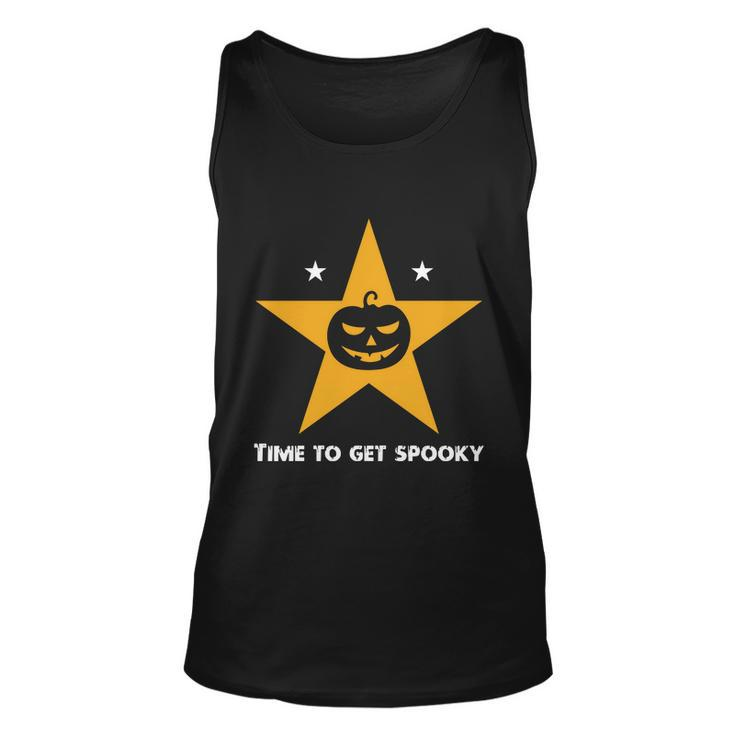 Time To Get Spooky Halloween Quote Unisex Tank Top