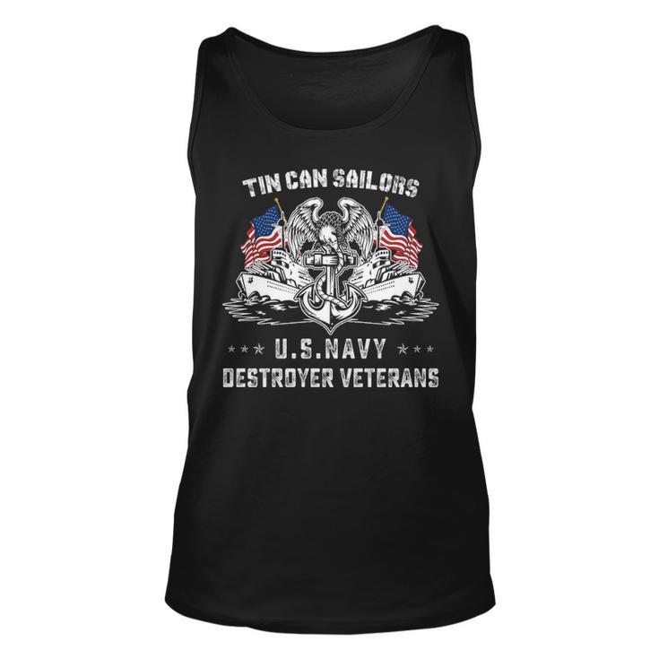 Tin Can Sailors Unisex Tank Top