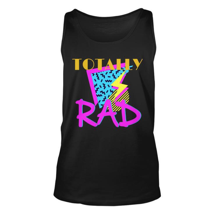 Totally Rad Retro 90S Tshirt Unisex Tank Top