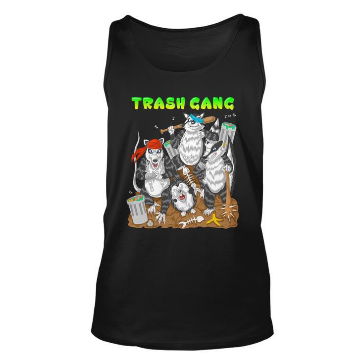 Trash Gang Raccoon And Opossum Unisex Tank Top