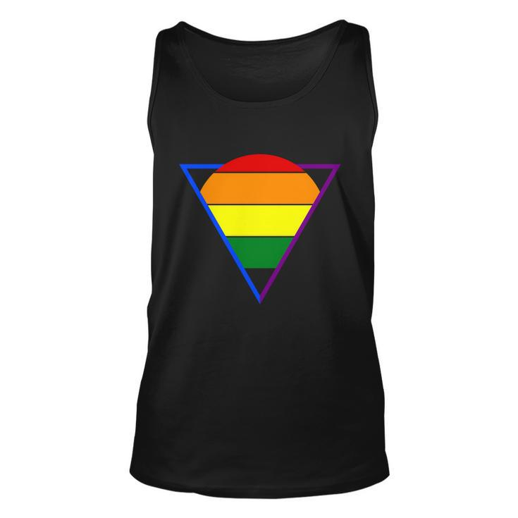 Triangular Lgbt Gay Pride Lesbian Bisexual Ally Quote Unisex Tank Top