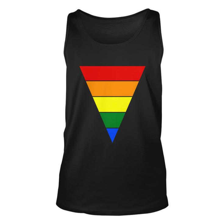 Triangular Lgbt Gay Pride Lesbian Bisexual Ally Quote V2 Unisex Tank Top