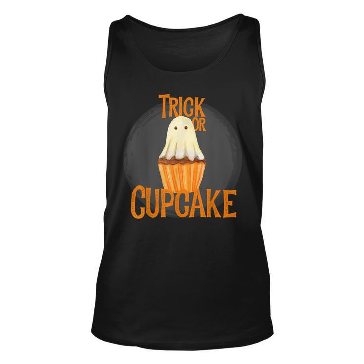 Trick Or Treat Cupcake Halloween Costume Candy Gift  Unisex Tank Top
