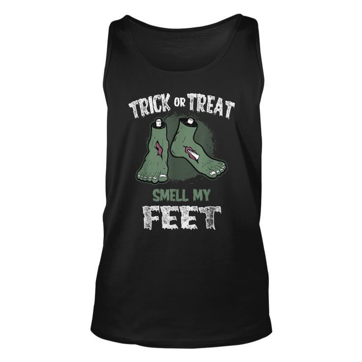 Trick Or Treat Smell My Feet Kids  Unisex Tank Top