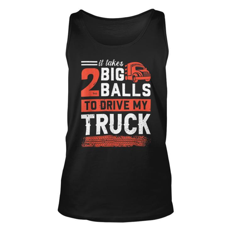 Trucker Trucker Accessories For Truck Driver Motor Lover Trucker_ V20 Unisex Tank Top