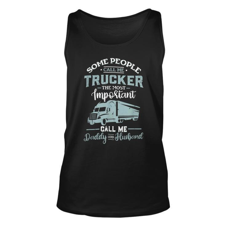 Trucker Trucker Accessories For Truck Driver Motor Lover Trucker_ V3 Unisex Tank Top