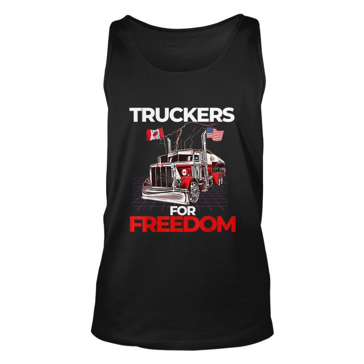 Truckers For Freedom Freedom Convoy  Unisex Tank Top