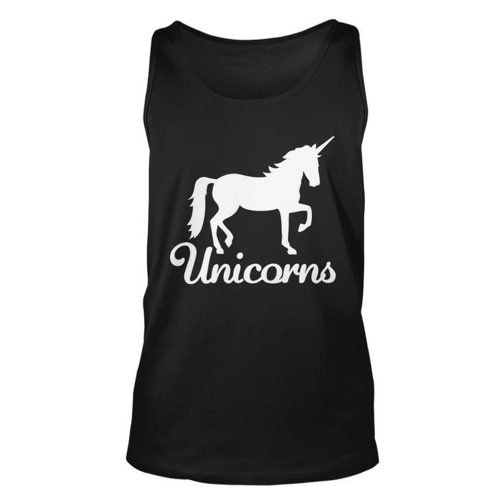 Unicorn Logo V2 Unisex Tank Top