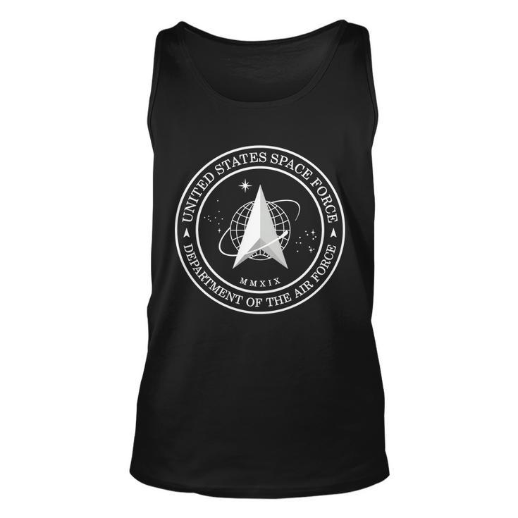 United States Space Force Outline Logo Tshirt Unisex Tank Top