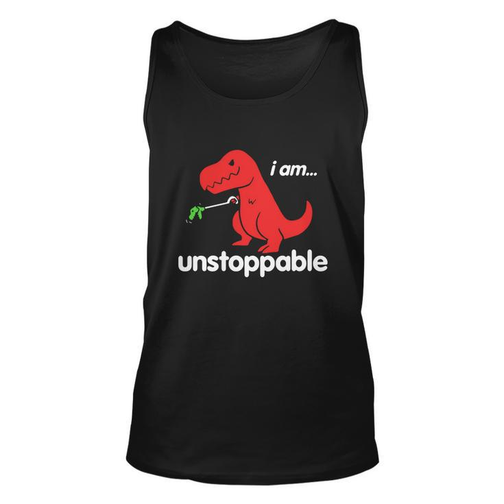 Unstoppable T Rex Funny Tshirt Unisex Tank Top