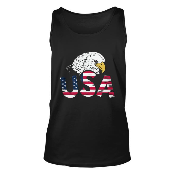 Usa American Flag Eagle For Patriotic Gift Unisex Tank Top