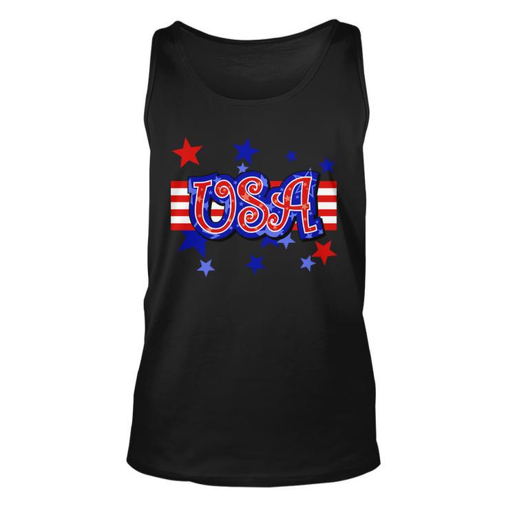 Usa Festive Celebration Tshirt Unisex Tank Top