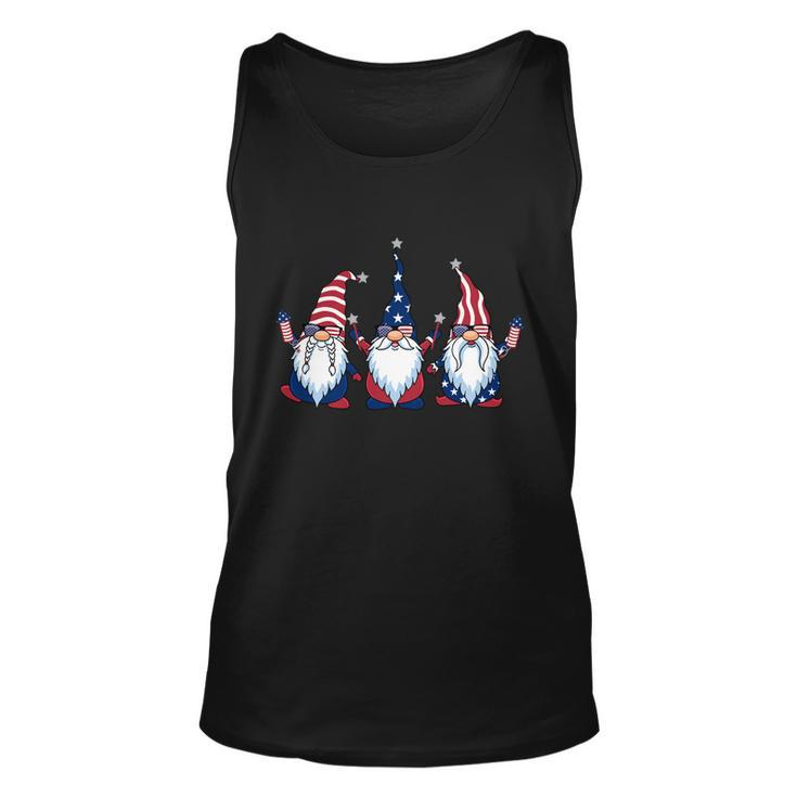 Usa Patriotic Gnomes American Flag 4Th Of July Independence Gift Unisex Tank Top