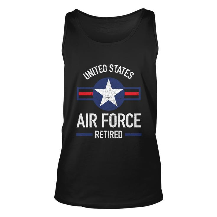 Usaf Retired Air Force Military Retirement Gift Hoodie Unisex Tank Top